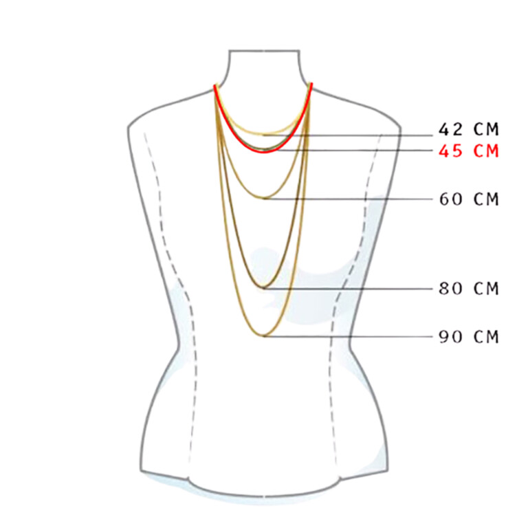 staal parel collier Schaap en Citroen Pearls - #7 staal parel collier Schaap en Citroen Pearls - #7