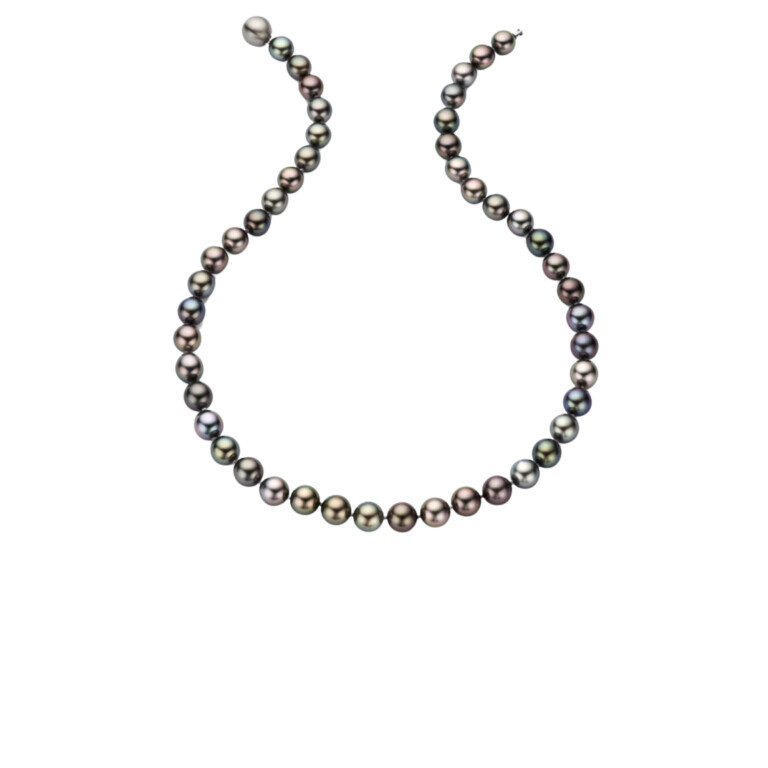 staal parel collier Schaap en Citroen Pearls - #3 staal parel collier Schaap en Citroen Pearls - #3
