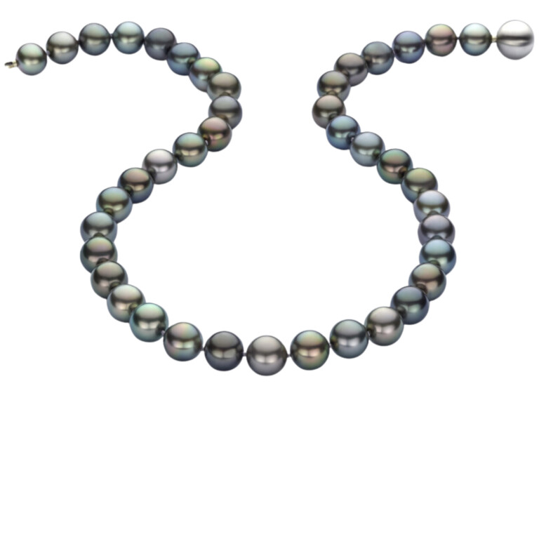 staal parel collier Schaap en Citroen Pearls - #2 staal parel collier Schaap en Citroen Pearls - #2