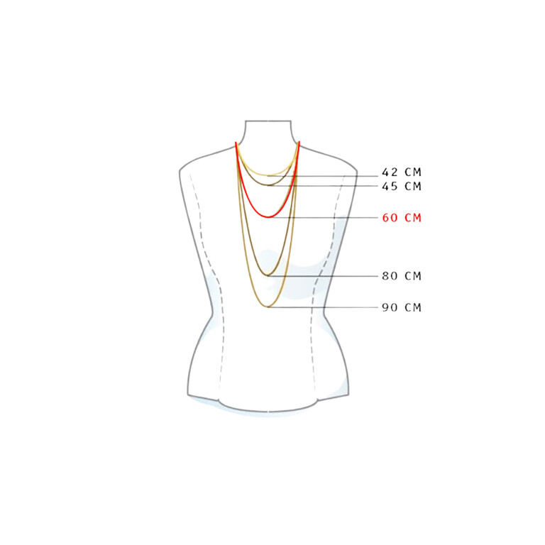 geelgoud schakel collier Schaap en Citroen Essentials - #5 geelgoud schakel collier Schaap en Citroen Essentials - #5