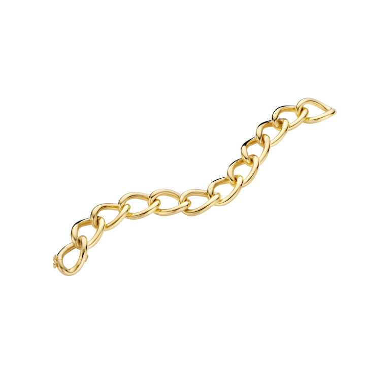 geelgoud schakel armband Schaap en Citroen Essentials - #2 geelgoud schakel armband Schaap en Citroen Essentials - #2