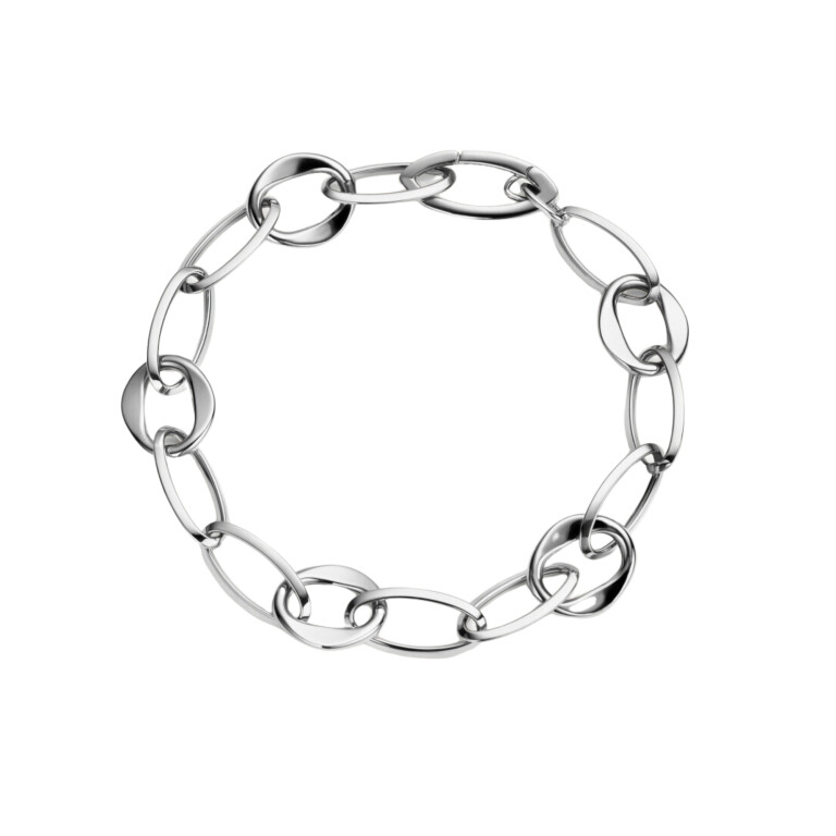 witgoud schakel armband Schaap en Citroen Essentials - #3 witgoud schakel armband Schaap en Citroen Essentials - #3