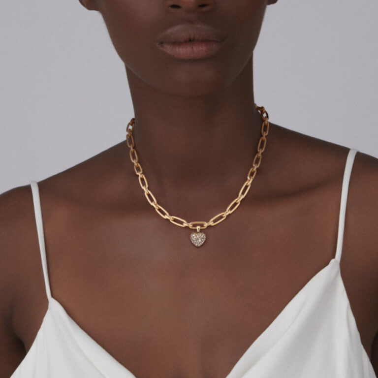 roodgoud hanger met diamant Schaap en Citroen Diamonds - #2 roodgoud hanger met diamant Schaap en Citroen Diamonds - #2