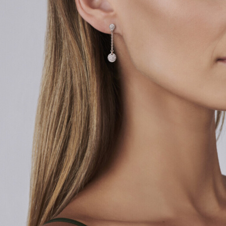 witgoud oorhangers met diamant Schaap en Citroen Diamonds - #2 witgoud oorhangers met diamant Schaap en Citroen Diamonds - #2