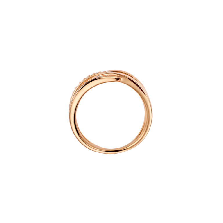 roodgoud ring met diamant Schaap en Citroen Diamonds - #3 roodgoud ring met diamant Schaap en Citroen Diamonds - #3