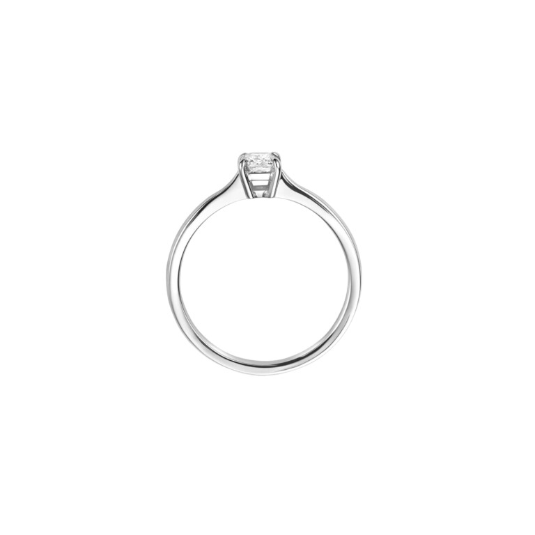 witgoud solitair ring met diamant Schaap en Citroen Diamonds - #3 witgoud solitair ring met diamant Schaap en Citroen Diamonds - #3