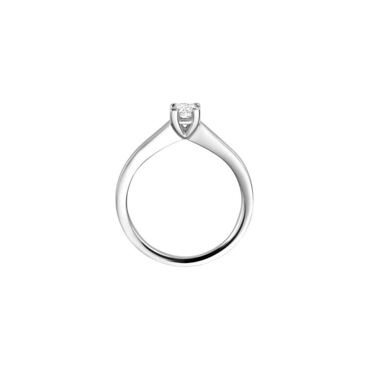 witgoud solitair ring met diamant Schaap en Citroen Diamonds - #2 witgoud solitair ring met diamant Schaap en Citroen Diamonds - #2