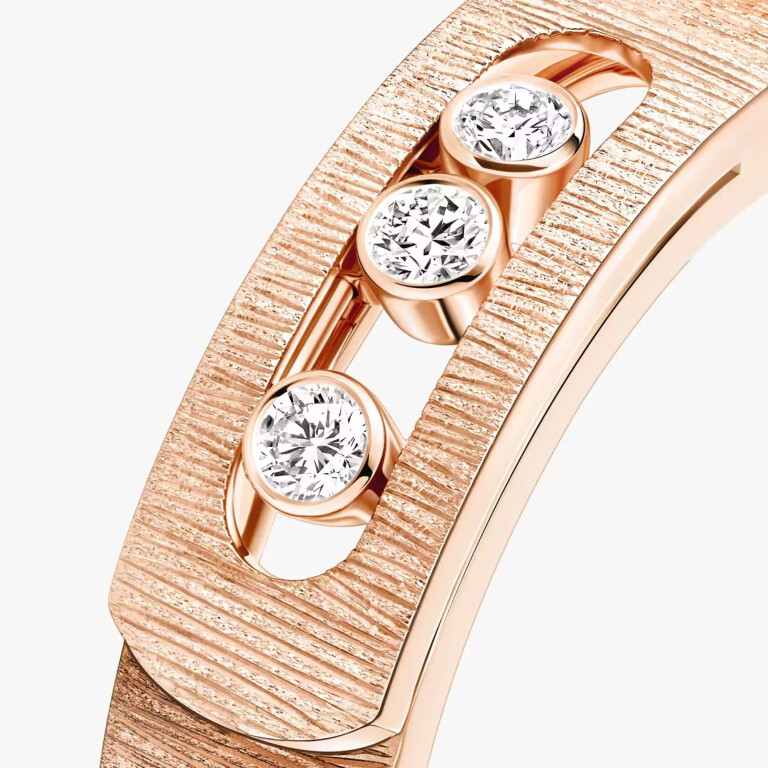 Messika Move Noa ring roodgoud met diamant - 14482-PG - #4 Messika Move Noa ring roodgoud met diamant - 14482-PG - #4