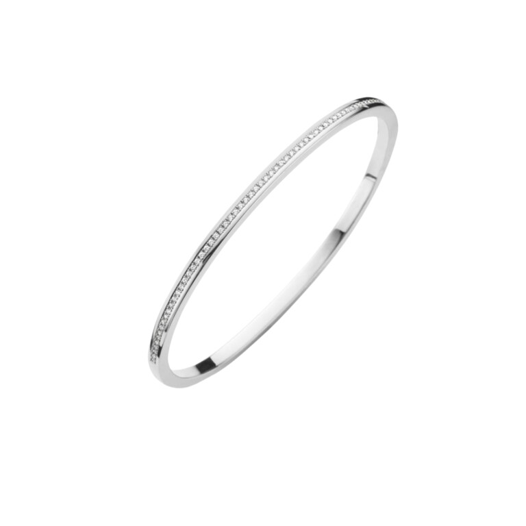 witgoud gladde armband met diamant Schaap en Citroen Diamonds - #2 witgoud gladde armband met diamant Schaap en Citroen Diamonds - #2