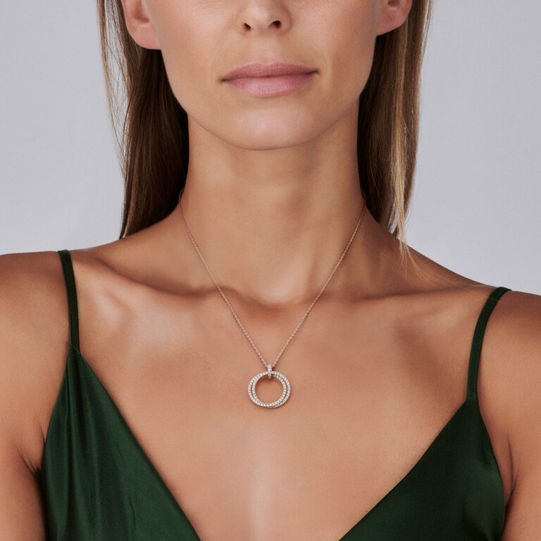 witgoud hanger met diamant Schaap en Citroen Diamonds - #2 witgoud hanger met diamant Schaap en Citroen Diamonds - #2