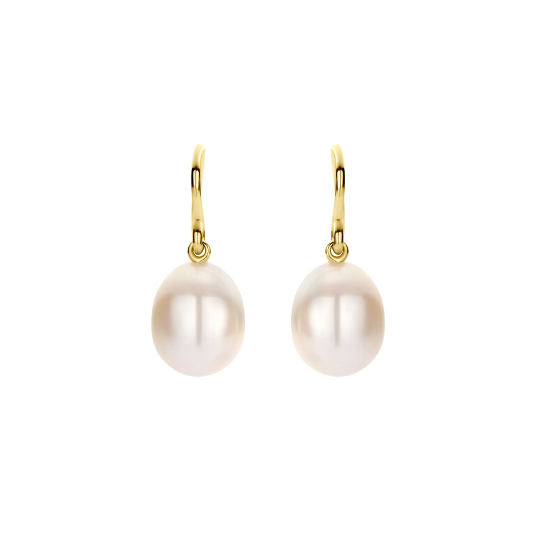 Pearls oorhangers - Schaap en Citroen Pearls oorhangers - Schaap en Citroen
