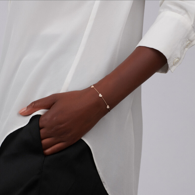 roodgoud armband met diamant Schaap en Citroen Diamonds - #2 roodgoud armband met diamant Schaap en Citroen Diamonds - #2