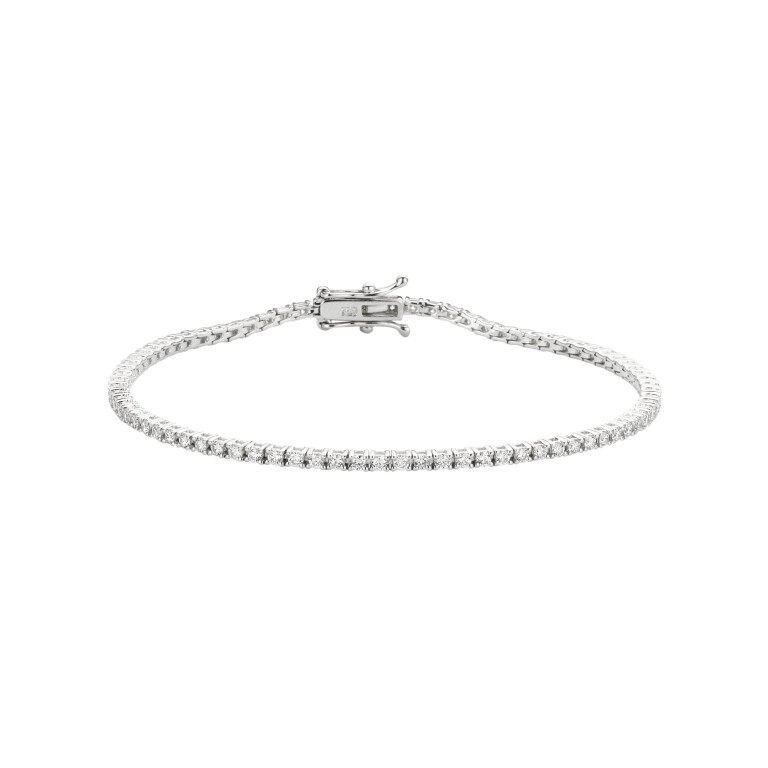 witgoud tennis armband met diamant Schaap en Citroen Diamonds - #1 witgoud tennis armband met diamant Schaap en Citroen Diamonds - #1