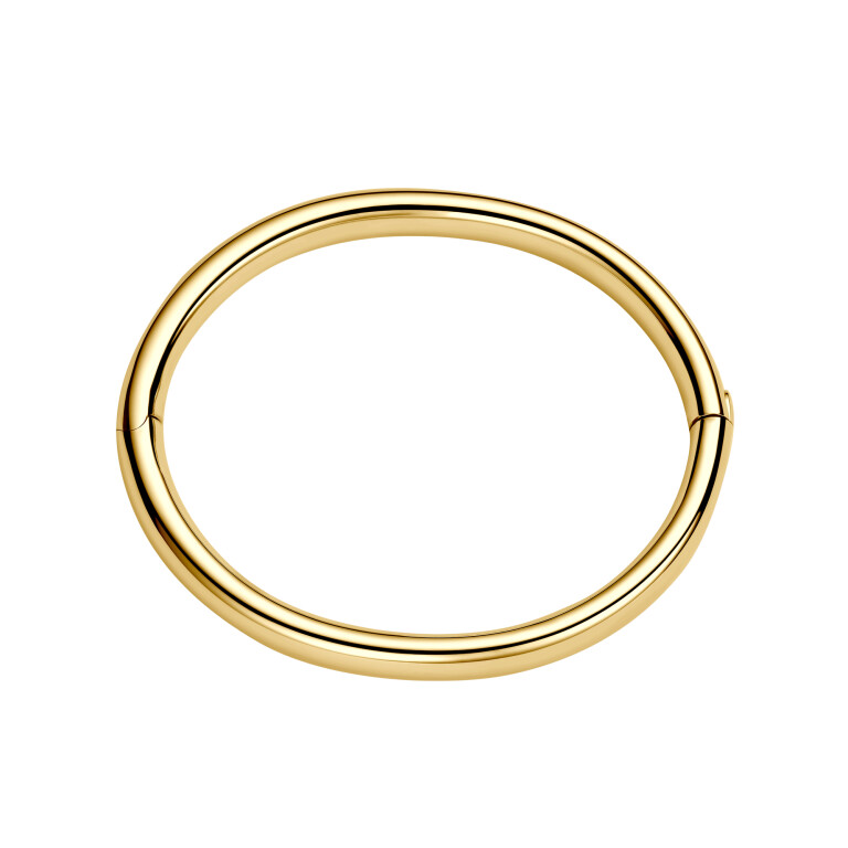 geelgoud gladde armband Schaap en Citroen Essentials - #3 geelgoud gladde armband Schaap en Citroen Essentials - #3