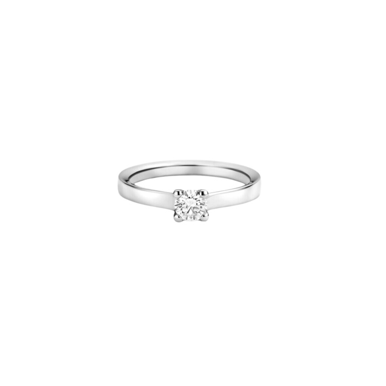 witgoud solitair ring met diamant Schaap en Citroen Diamonds - #3 witgoud solitair ring met diamant Schaap en Citroen Diamonds - #3