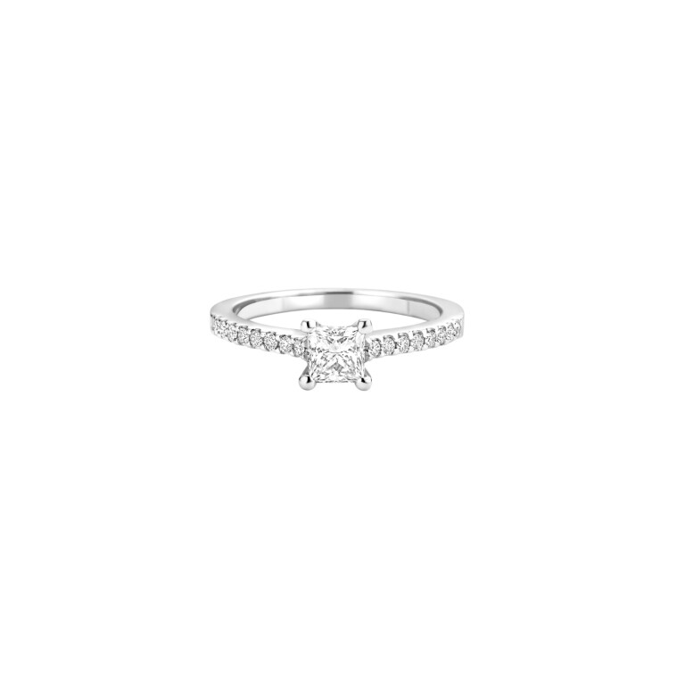 witgoud solitair ring met diamant Schaap en Citroen Diamonds - #2 witgoud solitair ring met diamant Schaap en Citroen Diamonds - #2
