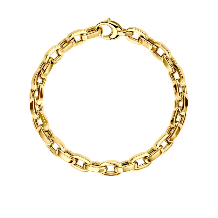 geelgoud schakel armband Schaap en Citroen Essentials - #3 geelgoud schakel armband Schaap en Citroen Essentials - #3