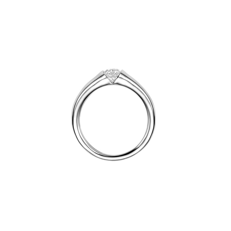 witgoud solitair ring met diamant Schaap en Citroen Diamonds - #3 witgoud solitair ring met diamant Schaap en Citroen Diamonds - #3