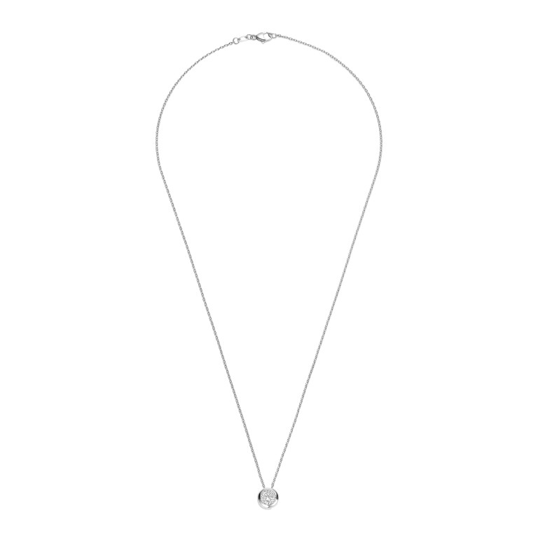 witgoud collier met hanger solitair met diamant Schaap en Citroen Diamonds - #2 witgoud collier met hanger solitair met diamant Schaap en Citroen Diamonds - #2