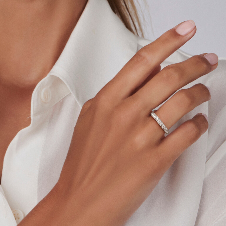 witgoud solitair ring met diamant Schaap en Citroen Diamonds - #4 witgoud solitair ring met diamant Schaap en Citroen Diamonds - #4