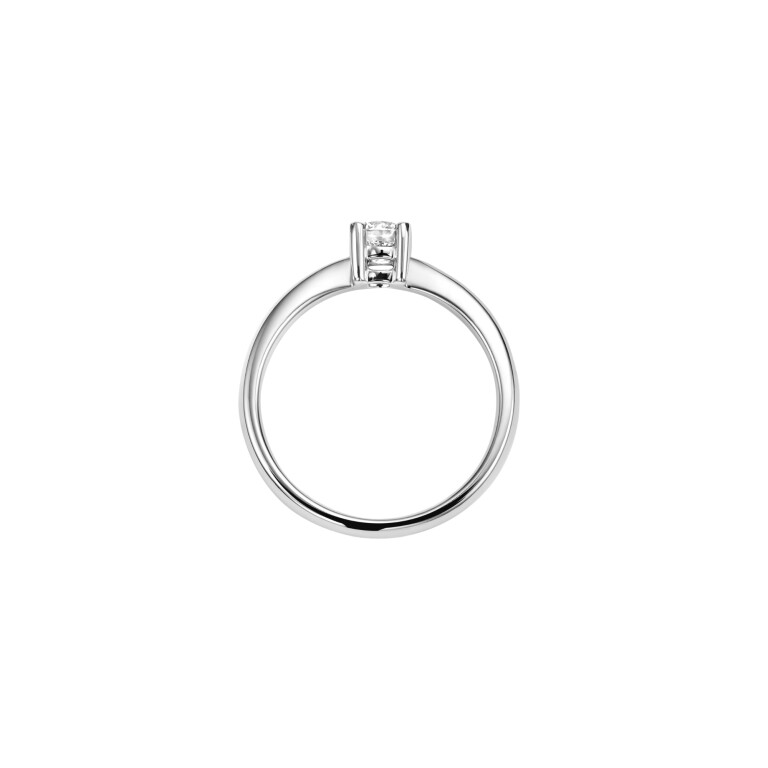 witgoud solitair ring met diamant Schaap en Citroen Diamonds - #4 witgoud solitair ring met diamant Schaap en Citroen Diamonds - #4