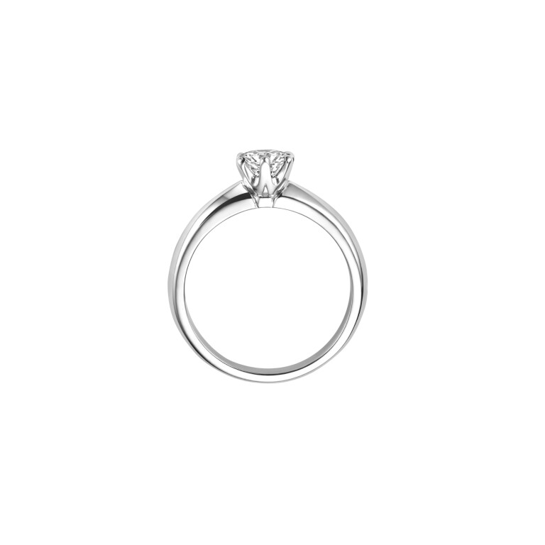 witgoud solitair ring met diamant Schaap en Citroen Diamonds - #3 witgoud solitair ring met diamant Schaap en Citroen Diamonds - #3