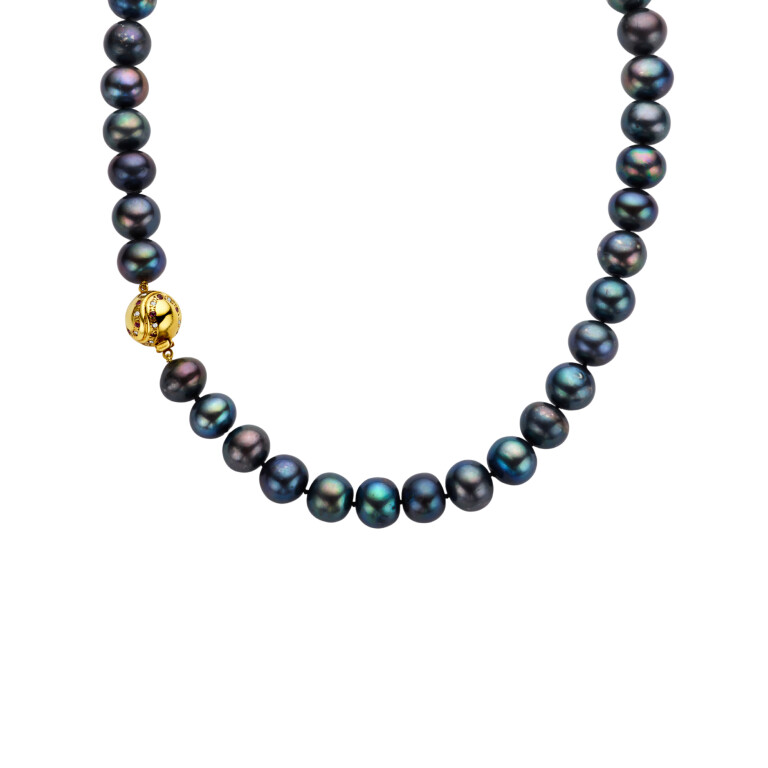 Pearls Collier - Schaap en Citroen Pearls Collier - Schaap en Citroen