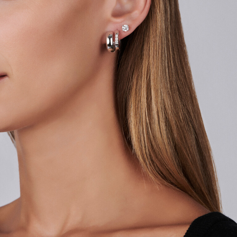 witgoud oorringen Schaap en Citroen Essentials - #2 witgoud oorringen Schaap en Citroen Essentials - #2