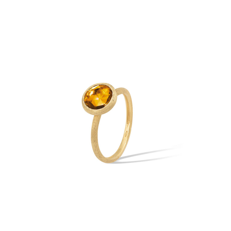 Marco Bicego Jaipur ring geelgoud met Citrien - AB632-QG01 - #3 Marco Bicego Jaipur ring geelgoud met Citrien - AB632-QG01 - #3