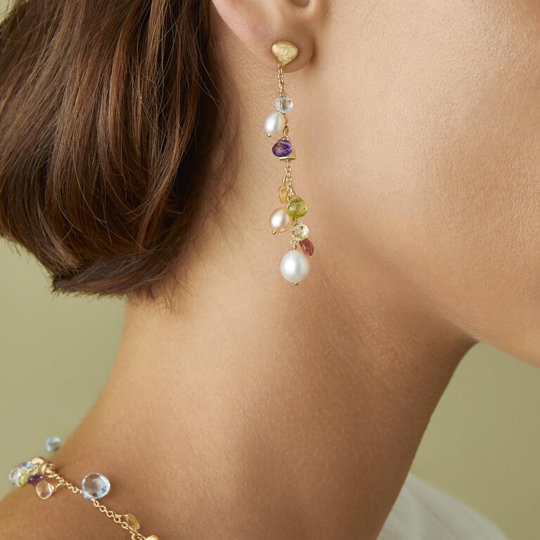 Marco Bicego Paradise oorhangers geelgoud - OB1779-MIX114 - #2 Marco Bicego Paradise oorhangers geelgoud - OB1779-MIX114 - #2