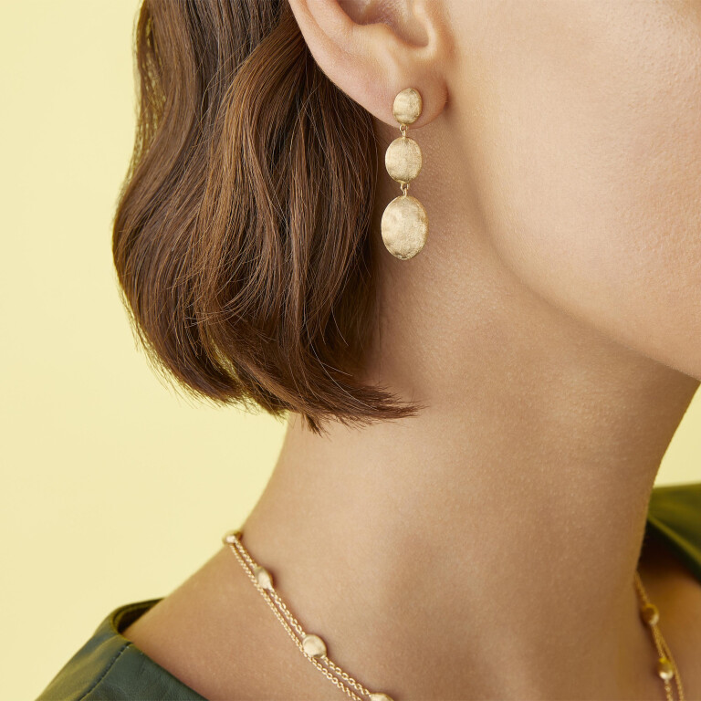 Marco Bicego Siviglia oorhangers geelgoud - OB1694 - #2 Marco Bicego Siviglia oorhangers geelgoud - OB1694 - #2