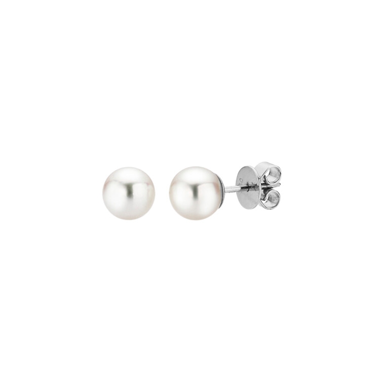 Pearls oorknoppen - Schaap en Citroen Pearls oorknoppen - Schaap en Citroen