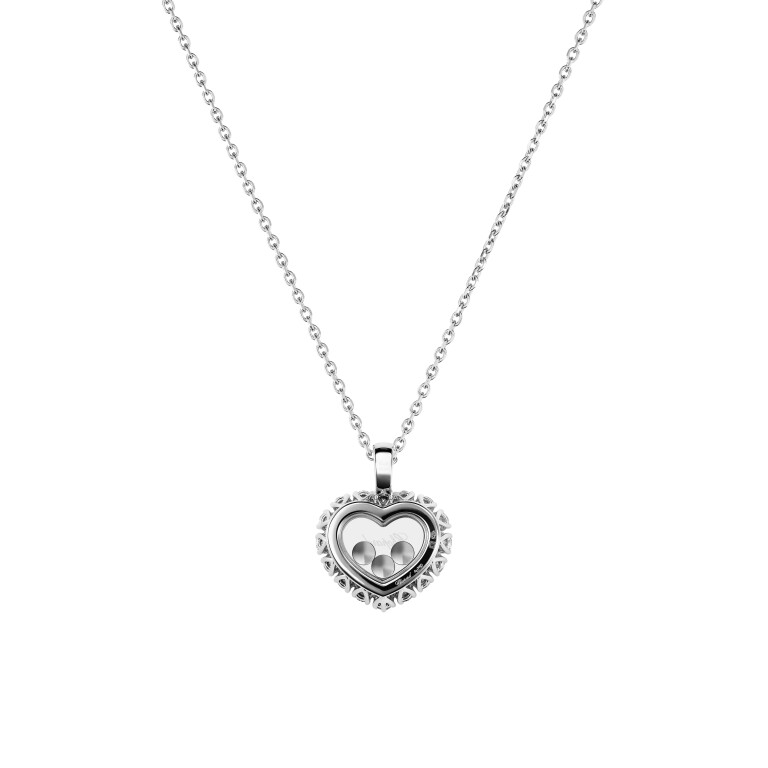Chopard Happy Diamonds collier met hanger witgoud met diamant - 79A615-1001 - #4 Chopard Happy Diamonds collier met hanger witgoud met diamant - 79A615-1001 - #4
