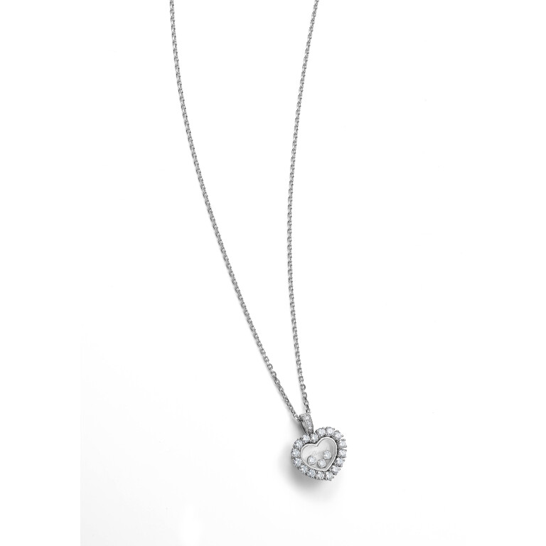 Chopard Happy Diamonds collier met hanger witgoud met diamant - 79A615-1001 - #5 Chopard Happy Diamonds collier met hanger witgoud met diamant - 79A615-1001 - #5