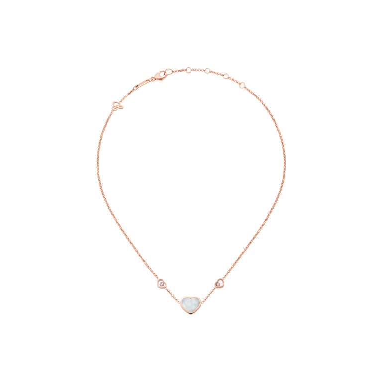Chopard Happy Diamonds Happy Hearts Colliers roodgoud met diamant - 81A082-5301 - #3 Chopard Happy Diamonds Happy Hearts Colliers roodgoud met diamant - 81A082-5301 - #3