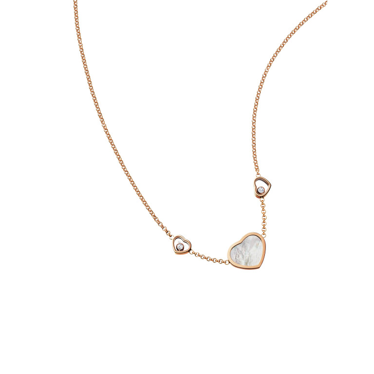 Chopard Happy Diamonds Happy Hearts Colliers roodgoud met diamant - 81A082-5301 - #2 Chopard Happy Diamonds Happy Hearts Colliers roodgoud met diamant - 81A082-5301 - #2