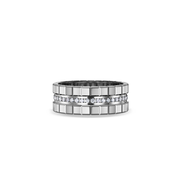Chopard Ice Cube Mini ring witgoud met diamant - 827005-1041 - #5 Chopard Ice Cube Mini ring witgoud met diamant - 827005-1041 - #5