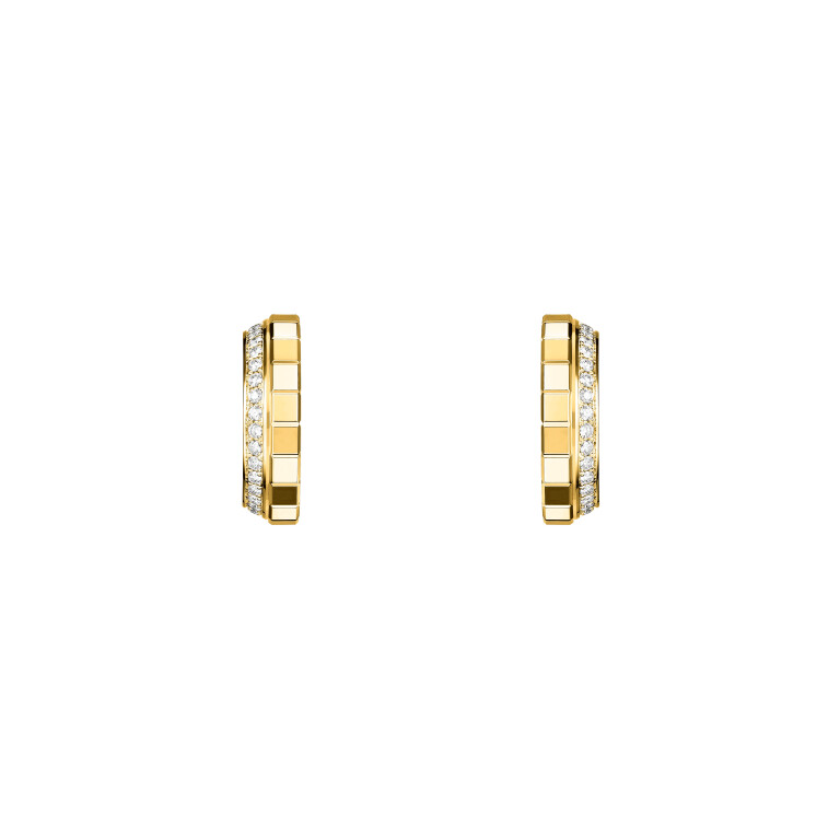 Chopard Ice Cube Mini oorknoppen geelgoud met diamant - 837008-0001 - #3 Chopard Ice Cube Mini oorknoppen geelgoud met diamant - 837008-0001 - #3