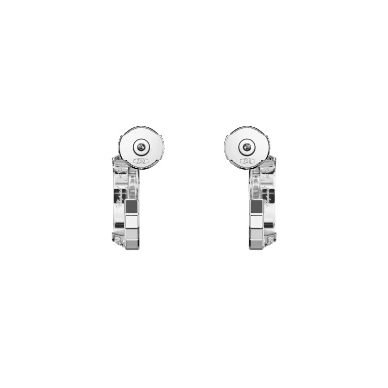 Chopard Ice Cube Mini oorknoppen witgoud met diamant - 837008-1001 - #4 Chopard Ice Cube Mini oorknoppen witgoud met diamant - 837008-1001 - #4
