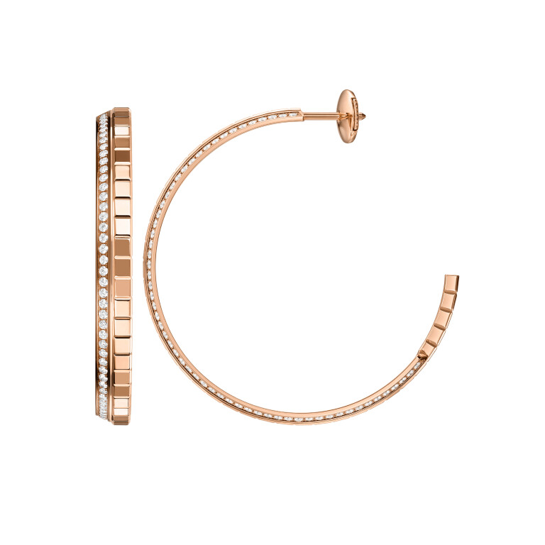 Chopard Ice Cube Mini oorknoppen roodgoud met diamant - 837008-5002 - #2 Chopard Ice Cube Mini oorknoppen roodgoud met diamant - 837008-5002 - #2