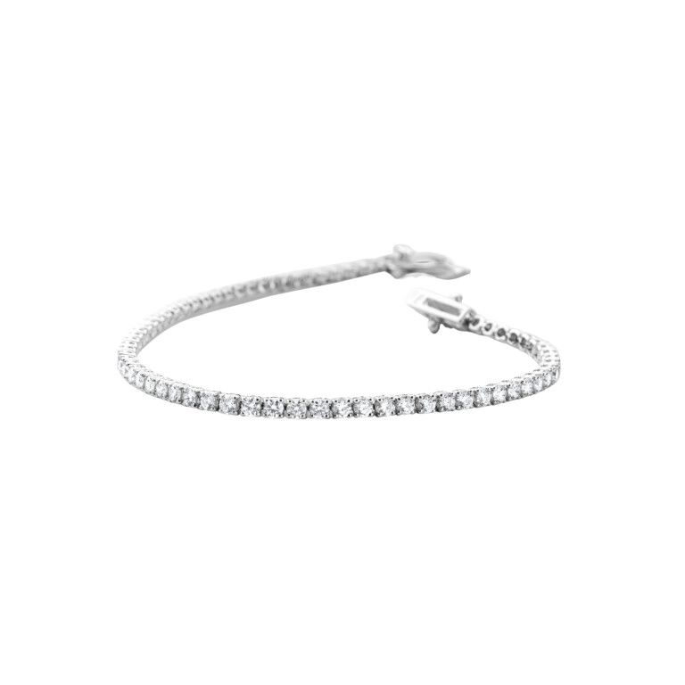 witgoud tennis armband met diamant SC Highlights Diamonds - #3 witgoud tennis armband met diamant SC Highlights Diamonds - #3