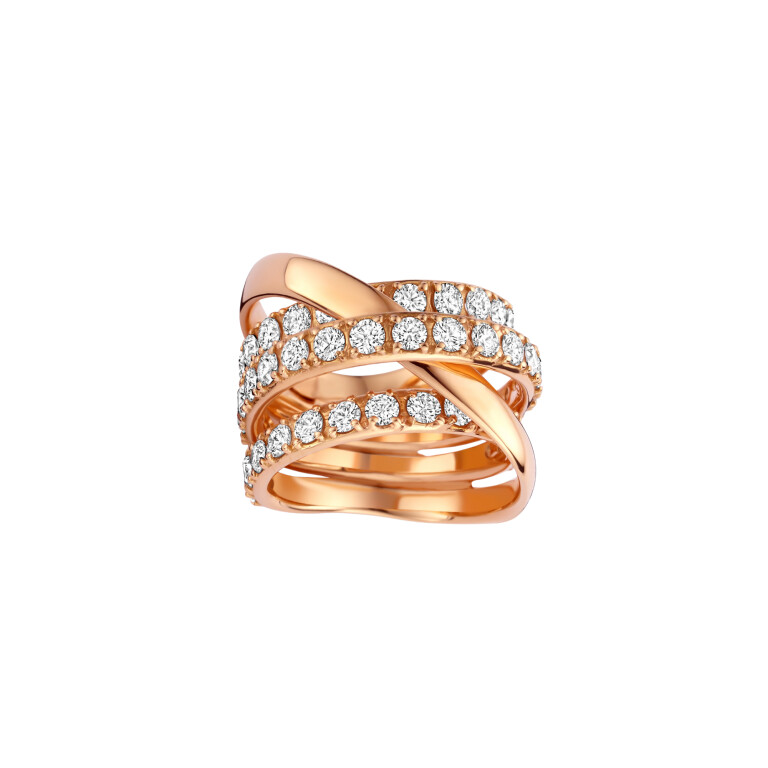 roodgoud ring met diamant SC Highlights Diamonds - #6 roodgoud ring met diamant SC Highlights Diamonds - #6