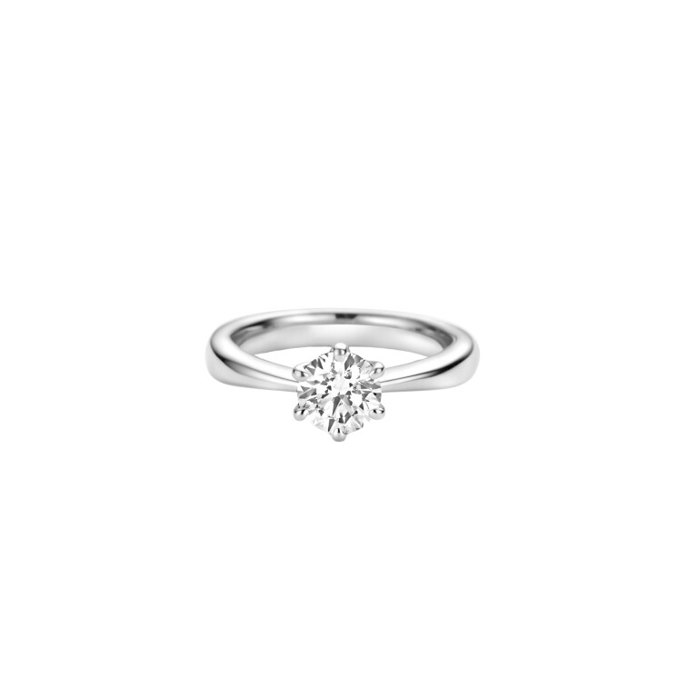 witgoud solitair ring met diamant SC Highlights Diamonds - #3 witgoud solitair ring met diamant SC Highlights Diamonds - #3