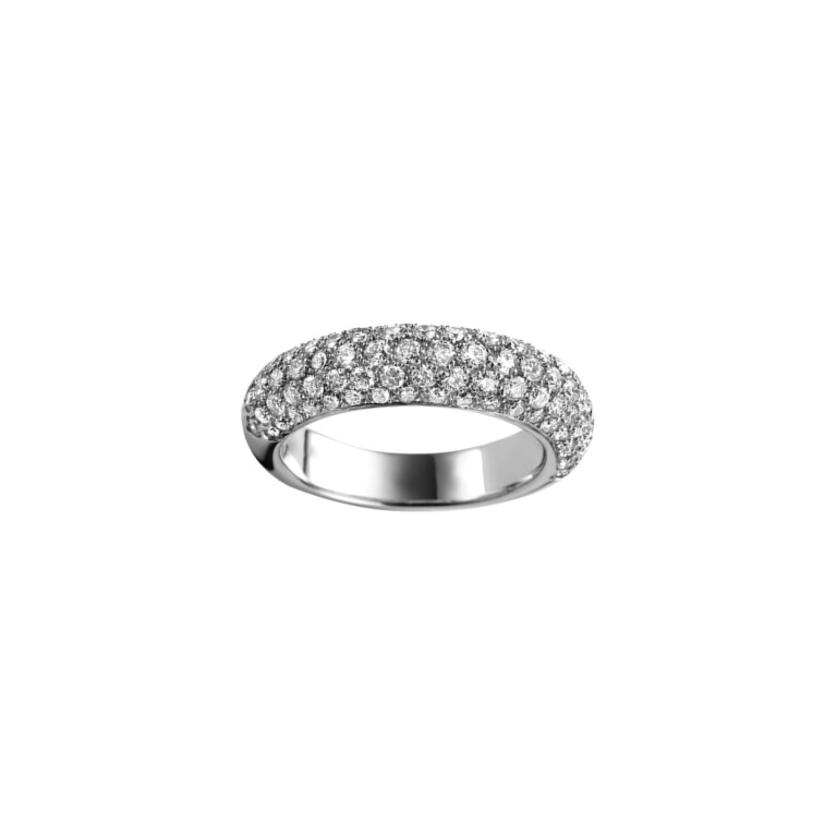 witgoud pave ring met diamant SC Highlights Diamonds - #2 witgoud pave ring met diamant SC Highlights Diamonds - #2