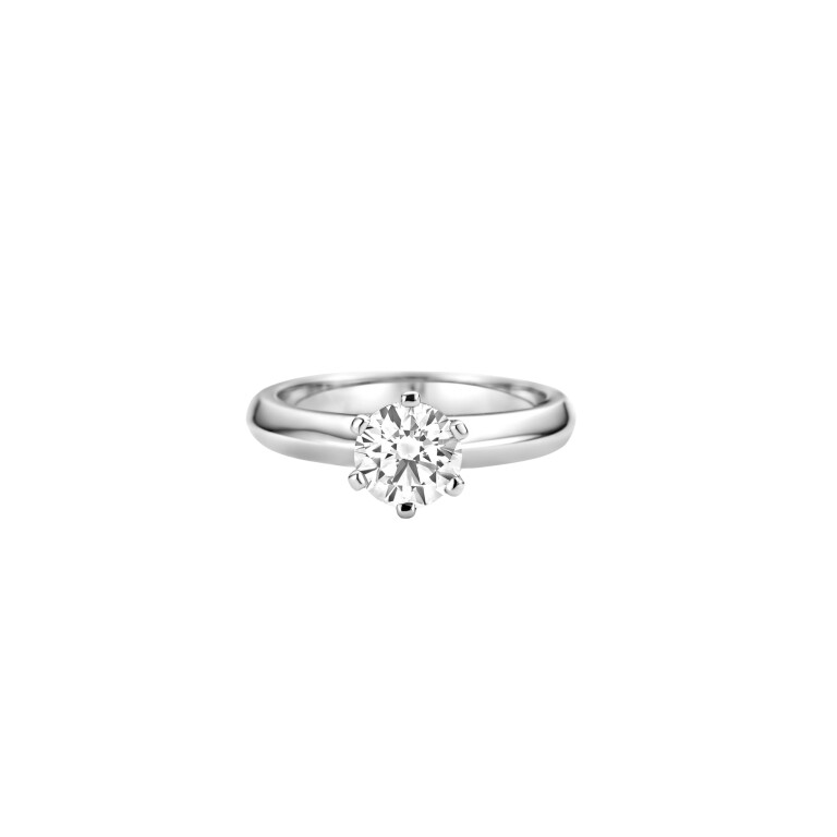 witgoud solitair ring met diamant SC Highlights Diamonds - #3 witgoud solitair ring met diamant SC Highlights Diamonds - #3