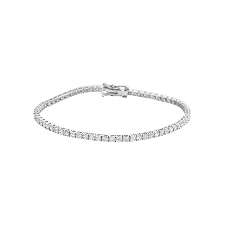 witgoud tennis armband met diamant SC Highlights Diamonds - #3 witgoud tennis armband met diamant SC Highlights Diamonds - #3
