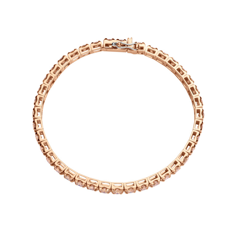 roodgoud tennis armband met diamant SC Highlights Diamonds - #2 roodgoud tennis armband met diamant SC Highlights Diamonds - #2