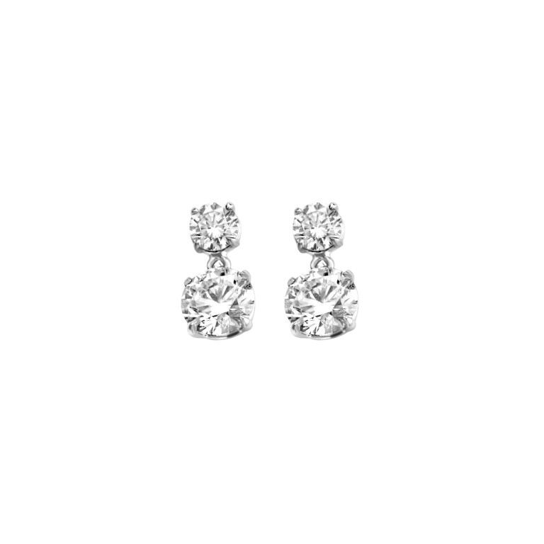 witgoud oorknoppen met diamant SC Highlights Diamonds - #1 witgoud oorknoppen met diamant SC Highlights Diamonds - #1