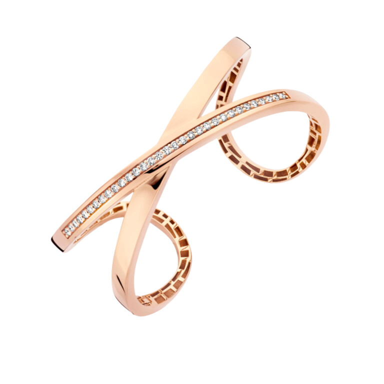 roodgoud spang armband met diamant SC Highlights Diamonds - #2 roodgoud spang armband met diamant SC Highlights Diamonds - #2