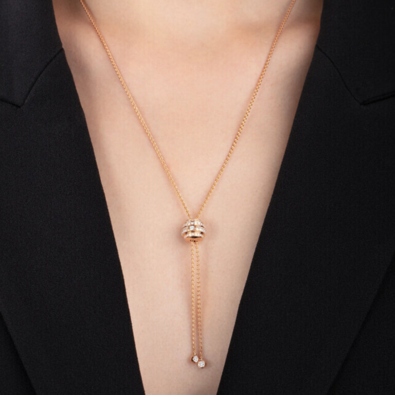 Piaget Possession collier met hanger roodgoud met diamant - G33P0097 - #6 Piaget Possession collier met hanger roodgoud met diamant - G33P0097 - #6